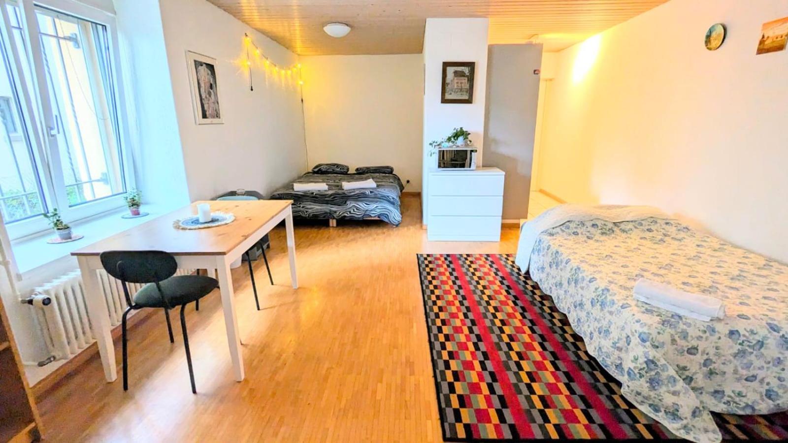 Urban Retreat - Cozy Studio With Private Patio Daire Zürih Dış mekan fotoğraf